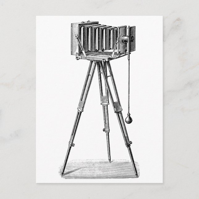Carte Postale Appareil photo vintage - Caméras antiques Photogra (Devant)