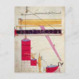 Carte Postale Appareil pour fournir de l'eau à une fontaine