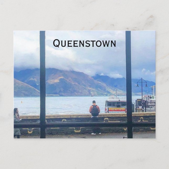 Carte Postale apparence de Queenstown (Devant)