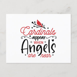 Carte Postale Apparition de Cardinal