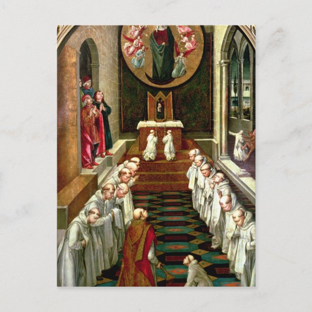 Carte Postale Apparition de la Vierge à une communauté (Devant)