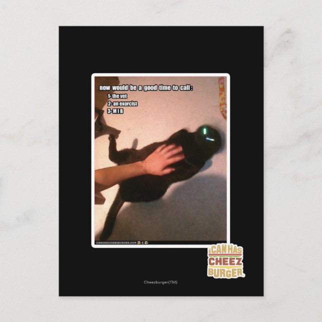 Carte Postale Appel MIB (Devant)