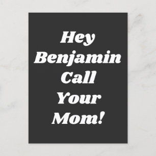 Carte Postale Appelez Votre Maman Citer Drôle Gag Cadeau Personn