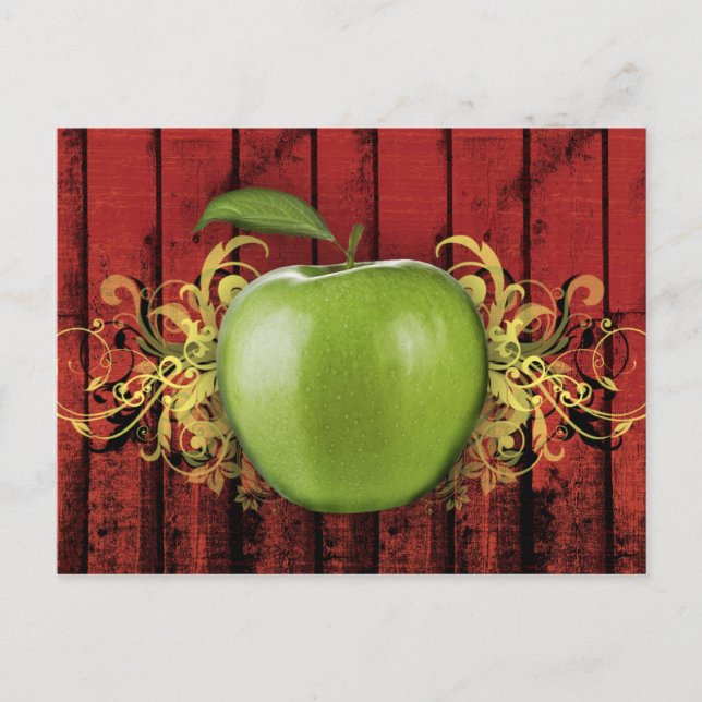 Carte postale Apple (Devant)