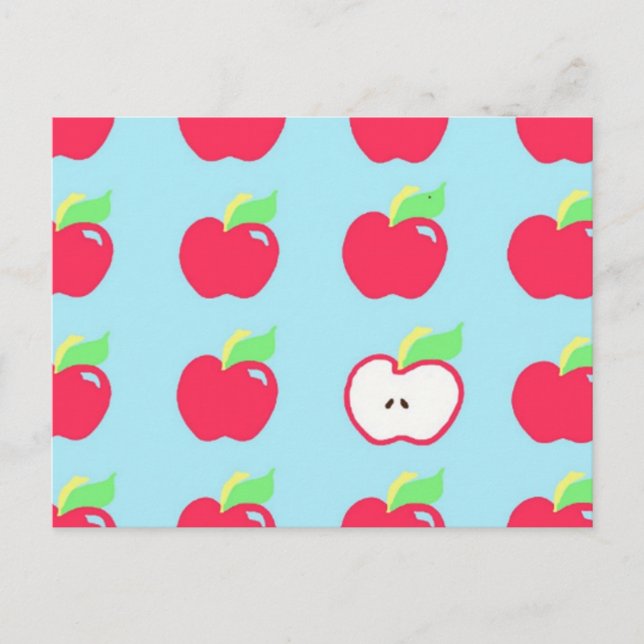 Carte postale Apple (Devant)