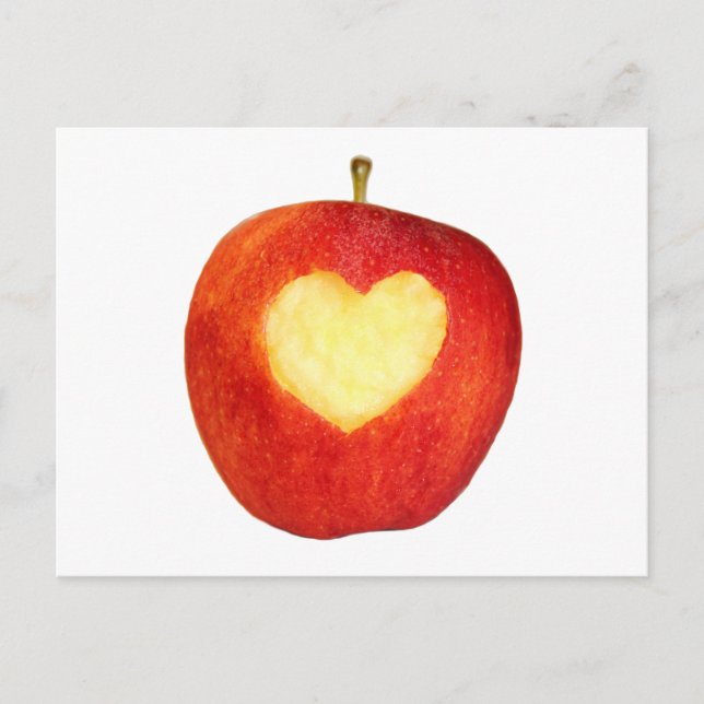 Carte postale Apple Heart (Devant)