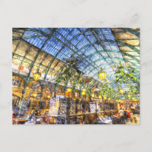 Carte Postale Apple Market Covent Garden London Art