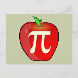 Carte Postale Apple Pi