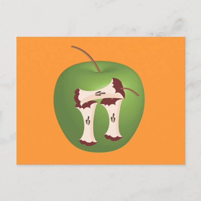 Carte Postale Apple Pi (Devant)