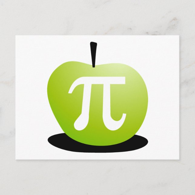 Carte Postale Apple Pi (Devant)