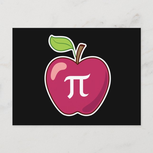 Carte Postale Apple Pi (Devant)