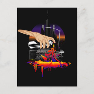 Carte Postale Apporté À La Vie