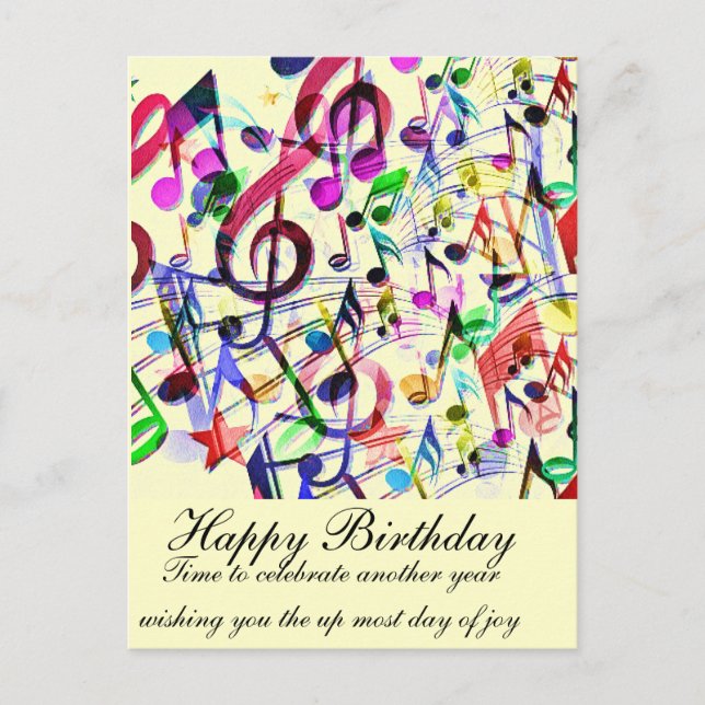 Carte Postale Appréciation musicale_ (Devant)