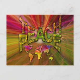 Carte Postale Apprendre la paix