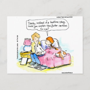 Carte Postale Apprenez-Moi À Lire La Satire Papa Daddy Drôle