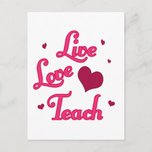 Carte Postale Apprentissage de l'amour en direct