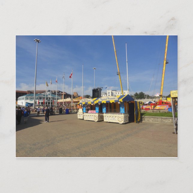 Carte Postale Approche de la jetée de Bournemouth (Devant)