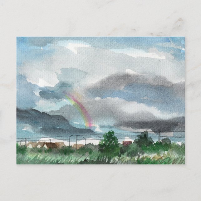 Carte Postale Après la pluie (Devant)