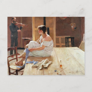 Carte Postale Après la Pose, 1884