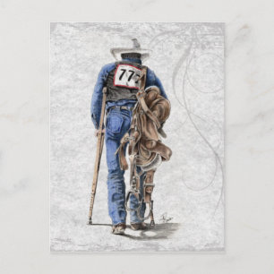 Carte Postale Après le rodéo