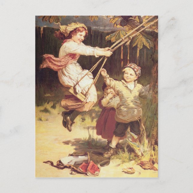 Carte Postale Après l'école (Devant)