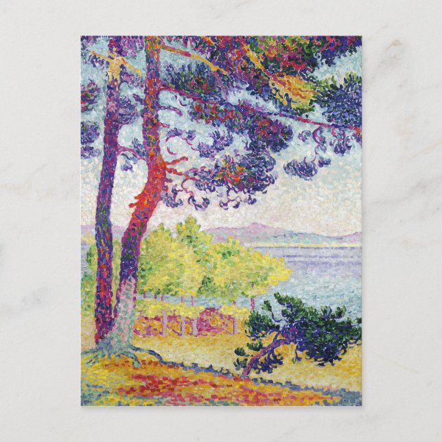 Carte Postale Après-midi à Pardigon, Var, 1907 (Devant)