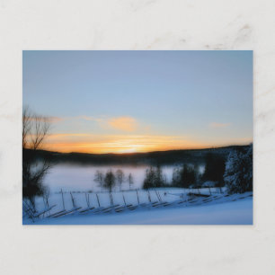 Carte Postale Après-midi d'hiver