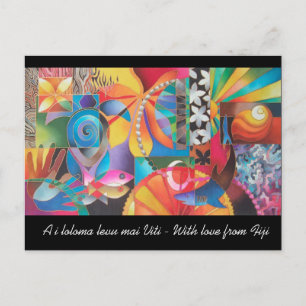 CARTE POSTALE APRÈS-MIDI PACIFIQUE