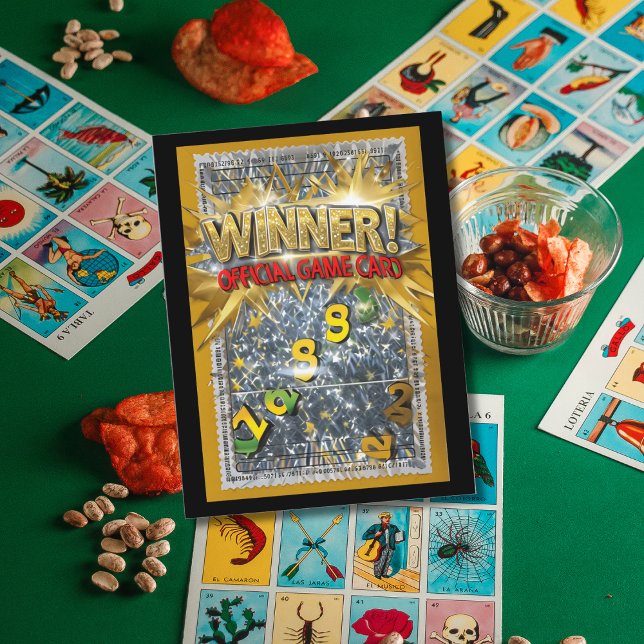 Carte Postale April Fools Fake Scratch Off Winner Prank (Créateur téléchargé)