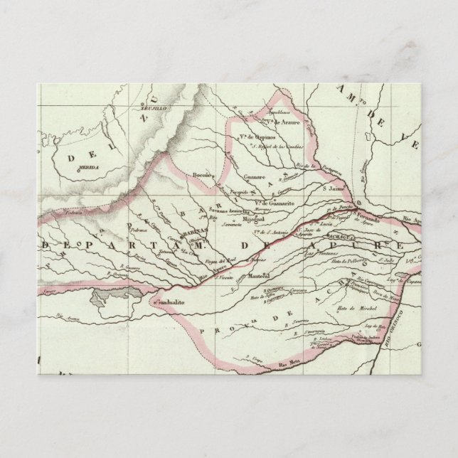 Carte Postale Apure (Devant)