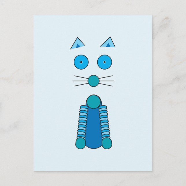 Carte Postale Aqua CAT (Devant)
