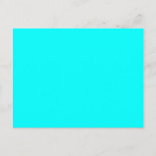 Carte Postale Aqua Color Background