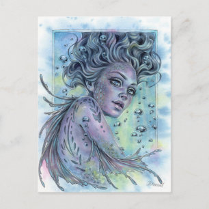 Carte postale Aqua Mermaid