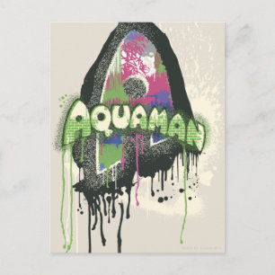 Carte Postale Aquaman - Lettre d'innocence tordue