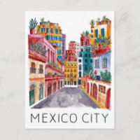 Aquarelle de Mexico