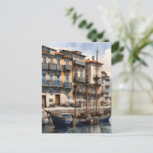 Carte Postale Aquarelle de Porto