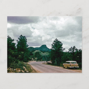 Carte Postale Aquarelle des années 1950 Prescott Arizona Thumb B