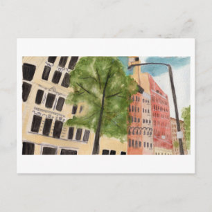 Carte Postale Aquarelle East Village
