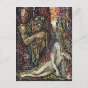 Carte Postale Aquarelle Galatea Gustave Moreau