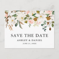 Aquarelle Magnolias Roses Roses Rose Enregistrer L