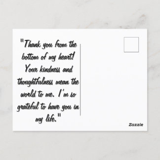 Carte Postale Aquarelle main tirée vers le haut lignes Esquisse