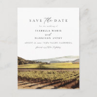 Aquarelle Napa Valley Sonoma California Vinyeard