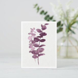 Carte postale - Aquarelles d'eucalyptus