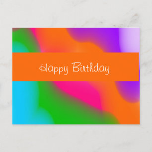 Carte Postale Aquarelles Sherbet