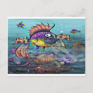 Carte Postale Aquarium