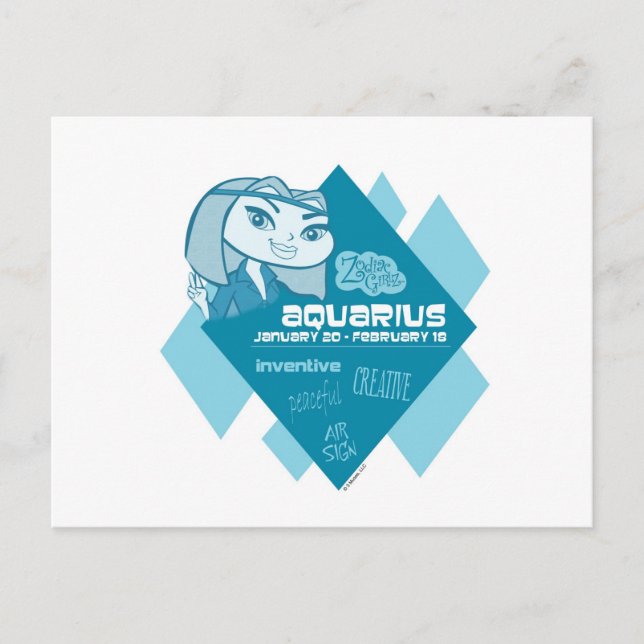 Carte postale Aquarius (Devant)