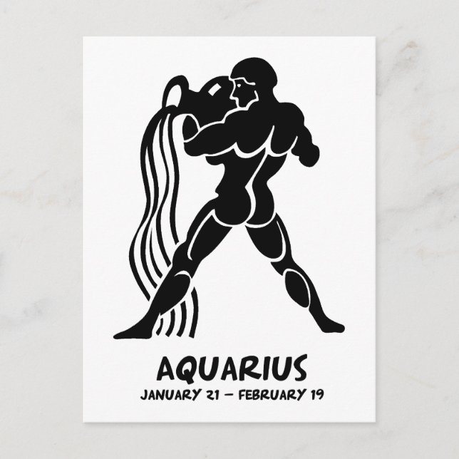 Carte Postale Aquarius (Devant)