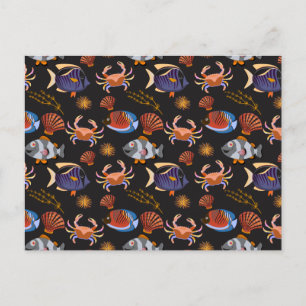 Carte Postale Aquatic animals   ocean underwater life