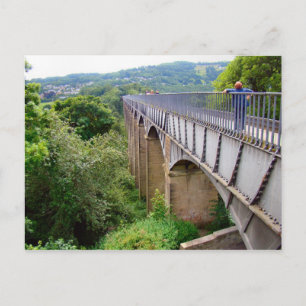 Carte Postale Aqueduc de Thomas Telford, Llangollen,