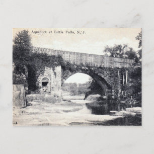 Carte Postale Aqueduc du canal Morris, Little Falls, NJ Vintage